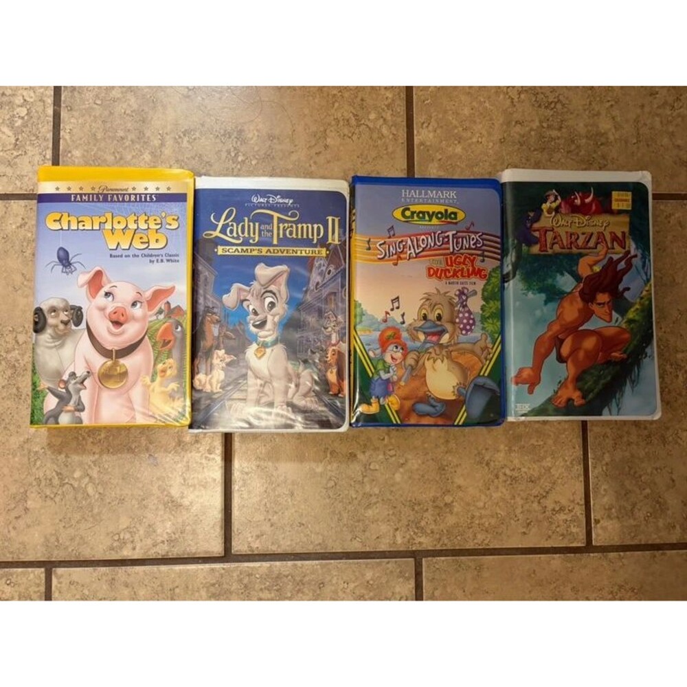 Kids Disney VHS Collectable
